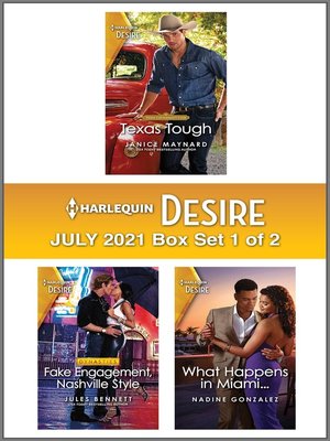cover image of Harlequin Desire July 2021--Box Set 1 of 2